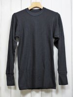 【INDERA MILLS】COTTON HEAVY WEIGHT THERMALS(BLACK)